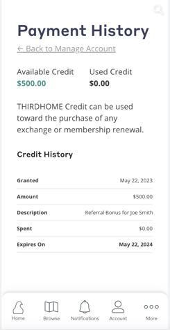 Referral Bonus for Joe Smith